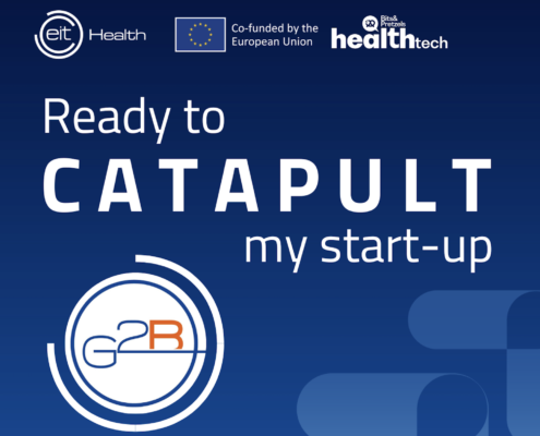 We’re excited to share that our start-up has been selected as one of @EITHealth 's Catapult 2022-2023 runner-ups. We are looking forward to showcase our health innovation at the 2023 Bits & Pretzels Healthtech event in Munich to a network of top health innovators and compete for the chance to win the Industry Prizes.